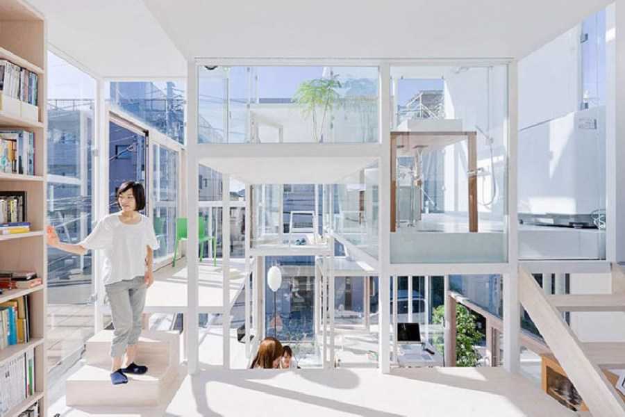 Idei trăsnite de locuit în Japonia! Casa transparentă